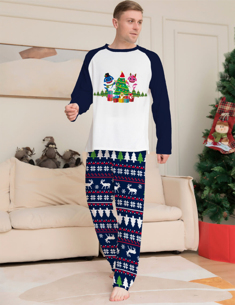 Family Matching Christmas Pajamas Set Xmas - Image 5