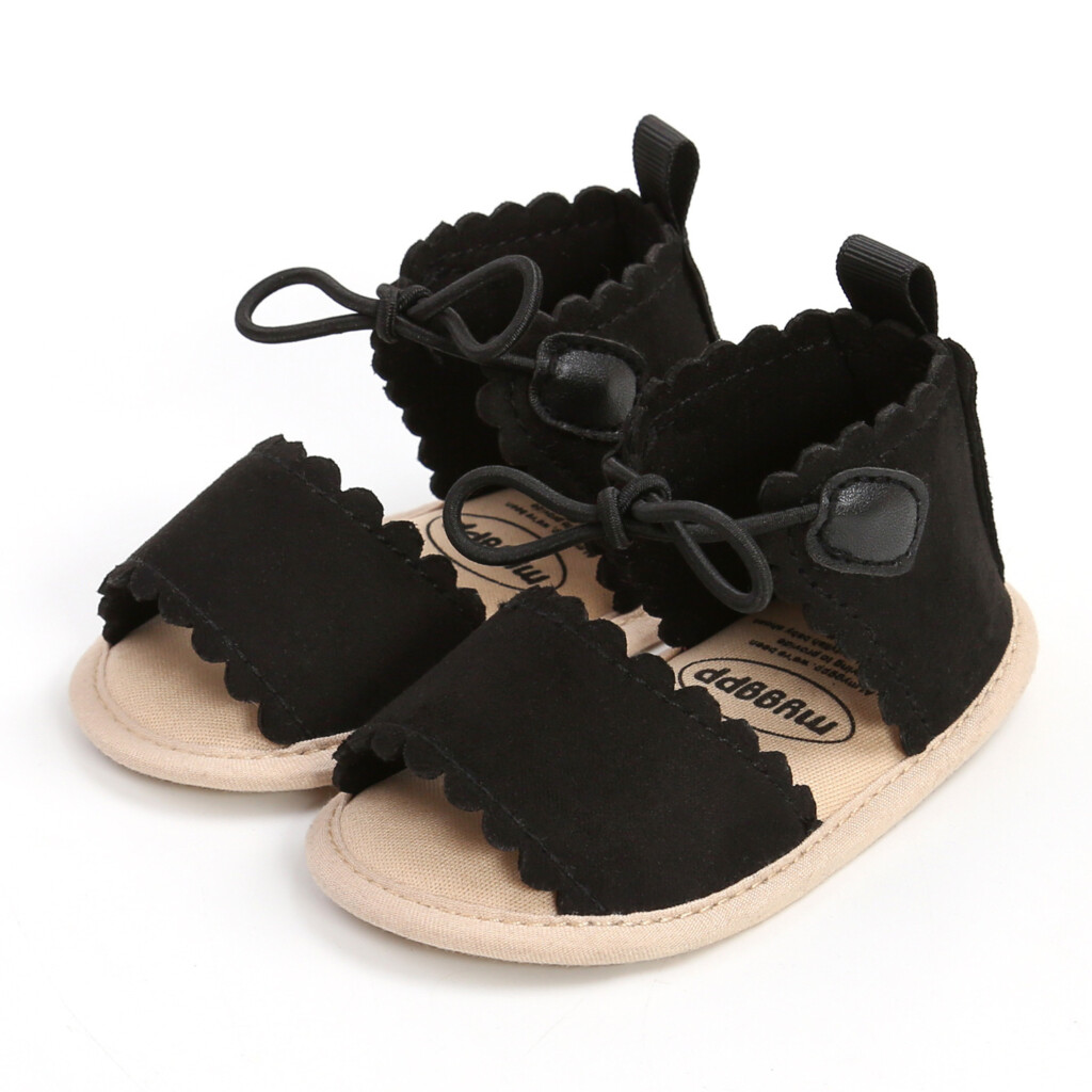 Dot Baby Sandals, Baby Shoes, Toddler - Image 2