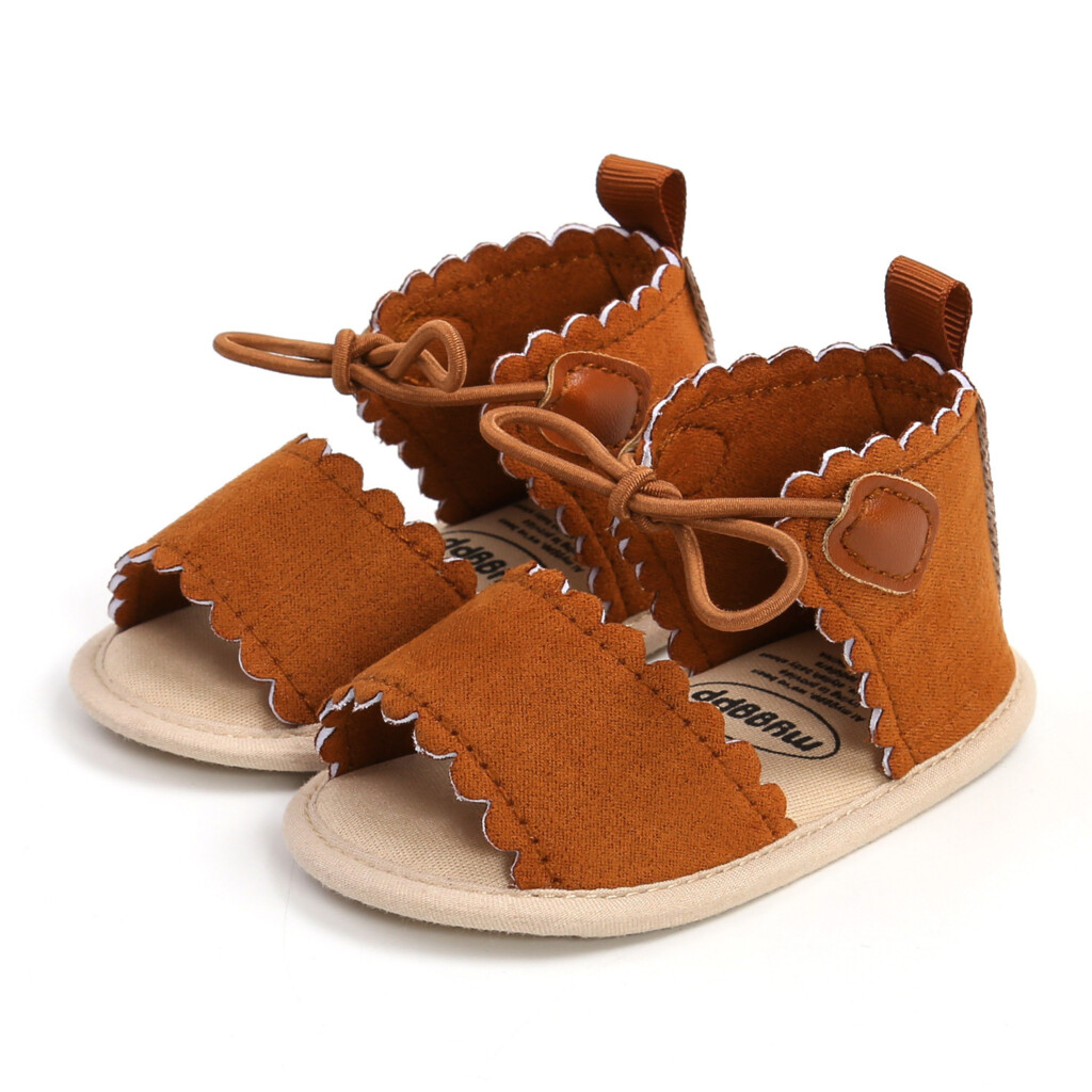 Dot Baby Sandals, Baby Shoes, Toddler - Image 4