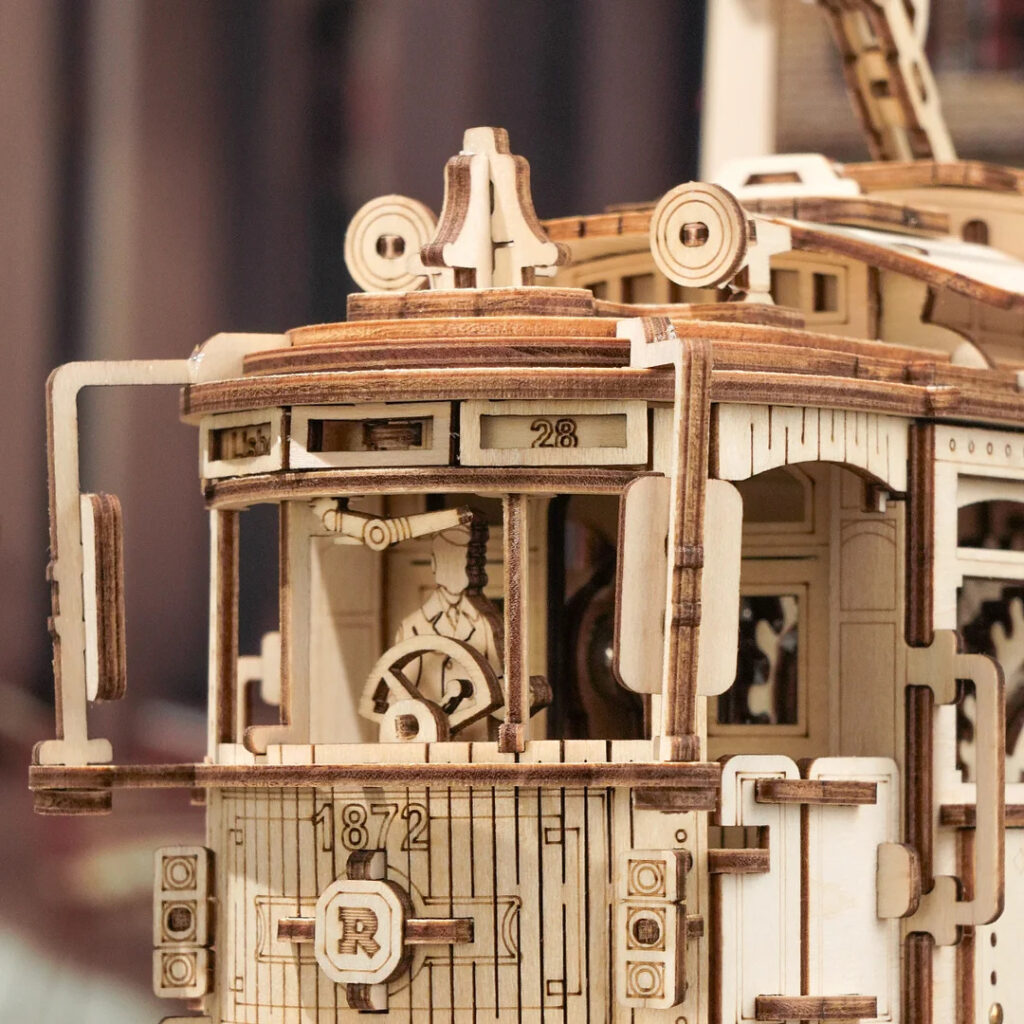 Rokr Classic City Tram 3D Wooden - Image 7