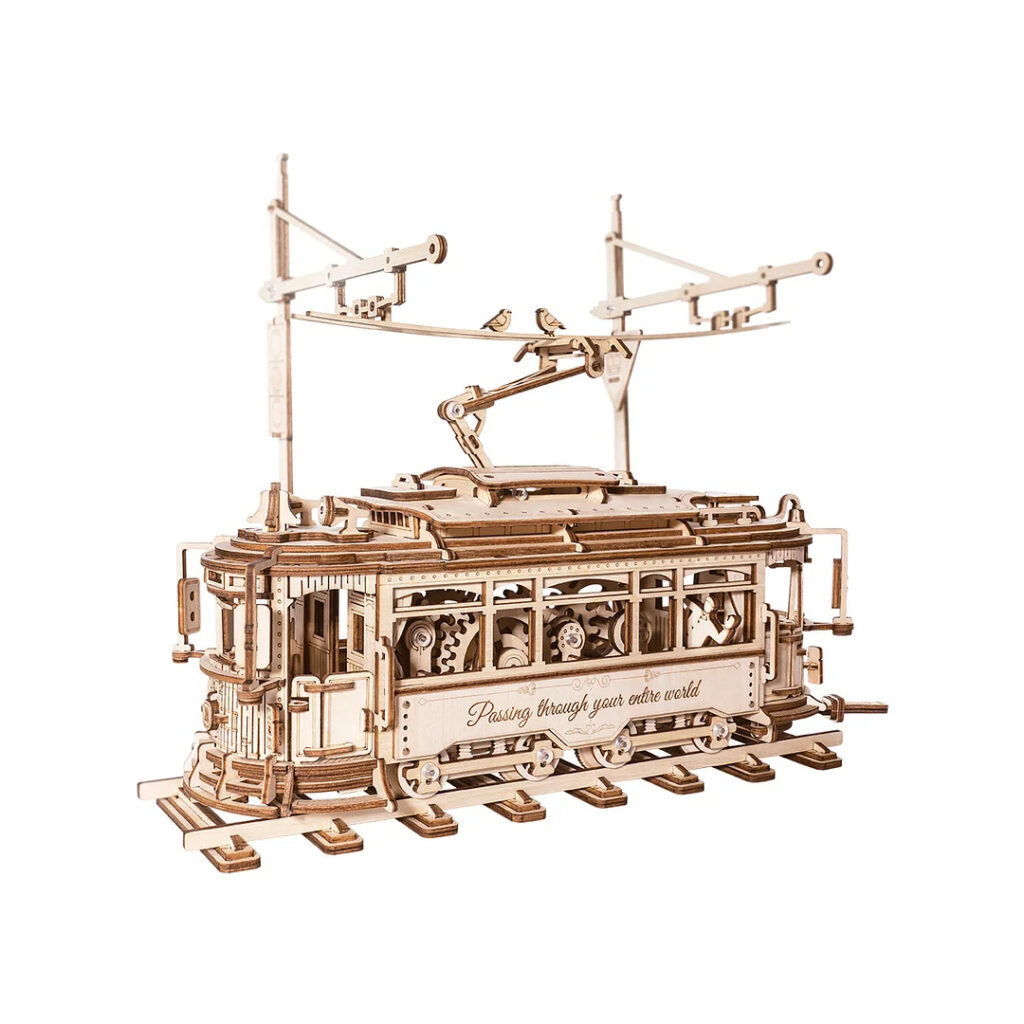 Rokr Classic City Tram 3D Wooden