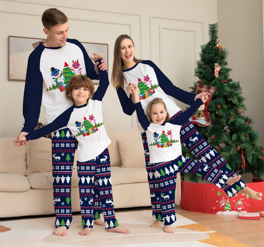 Family Matching Christmas Pajamas Set Xmas