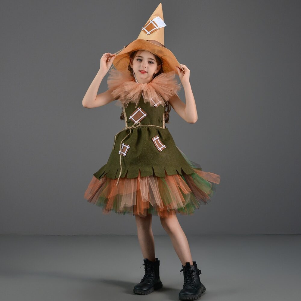 Children's Stage Costume Role Playing Flowy & Comfortable Dress - Image 3