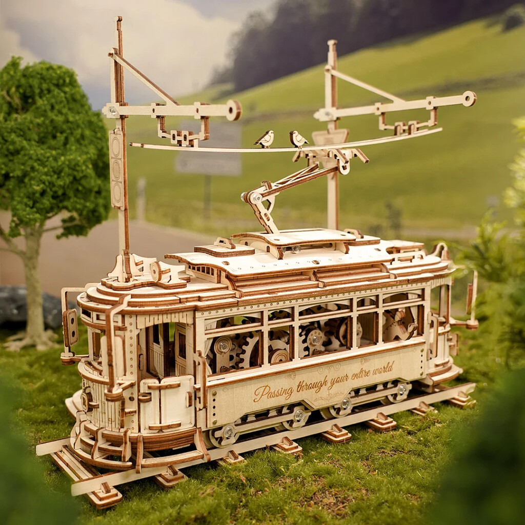 Rokr Classic City Tram 3D Wooden - Image 6