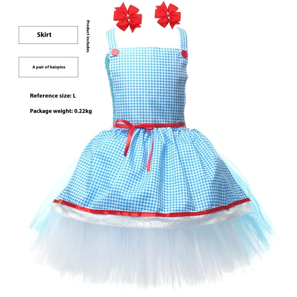 Children's Stage Costume Role Playing Flowy & Comfortable Dress - Image 6