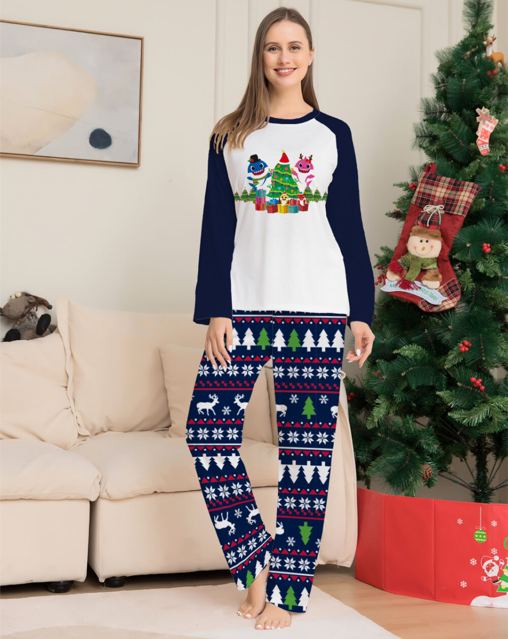 Family Matching Christmas Pajamas Set Xmas - Image 7