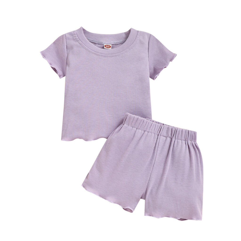 Children's Pajamas Comfortable T-shirt Suit - Image 5