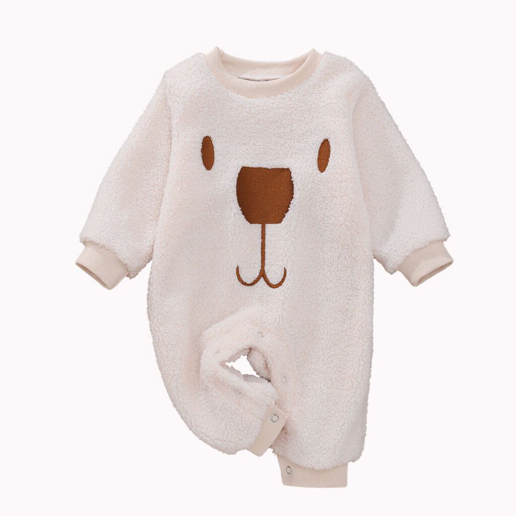 Infant Brown White Two-tone Bear Printed - Image 5