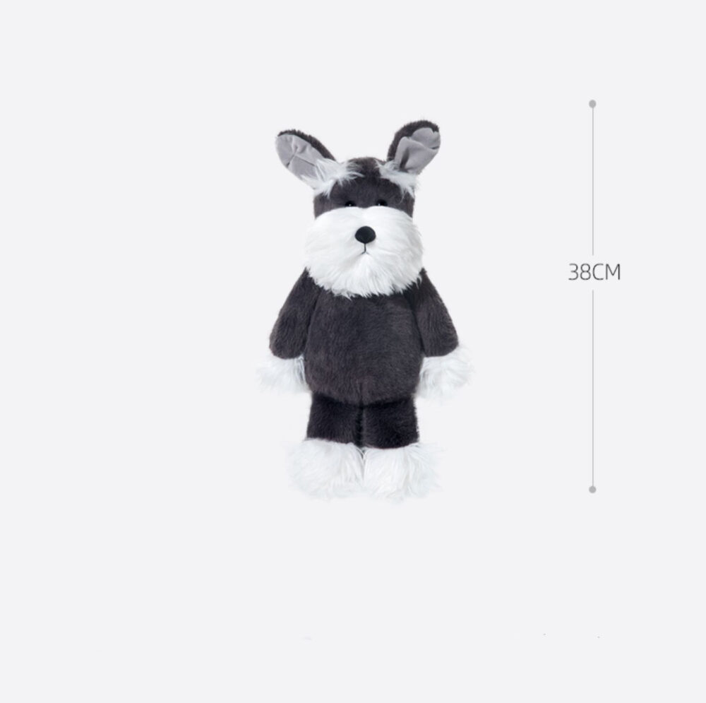 Schnauzer Dog Doll Plush Toys - Image 4