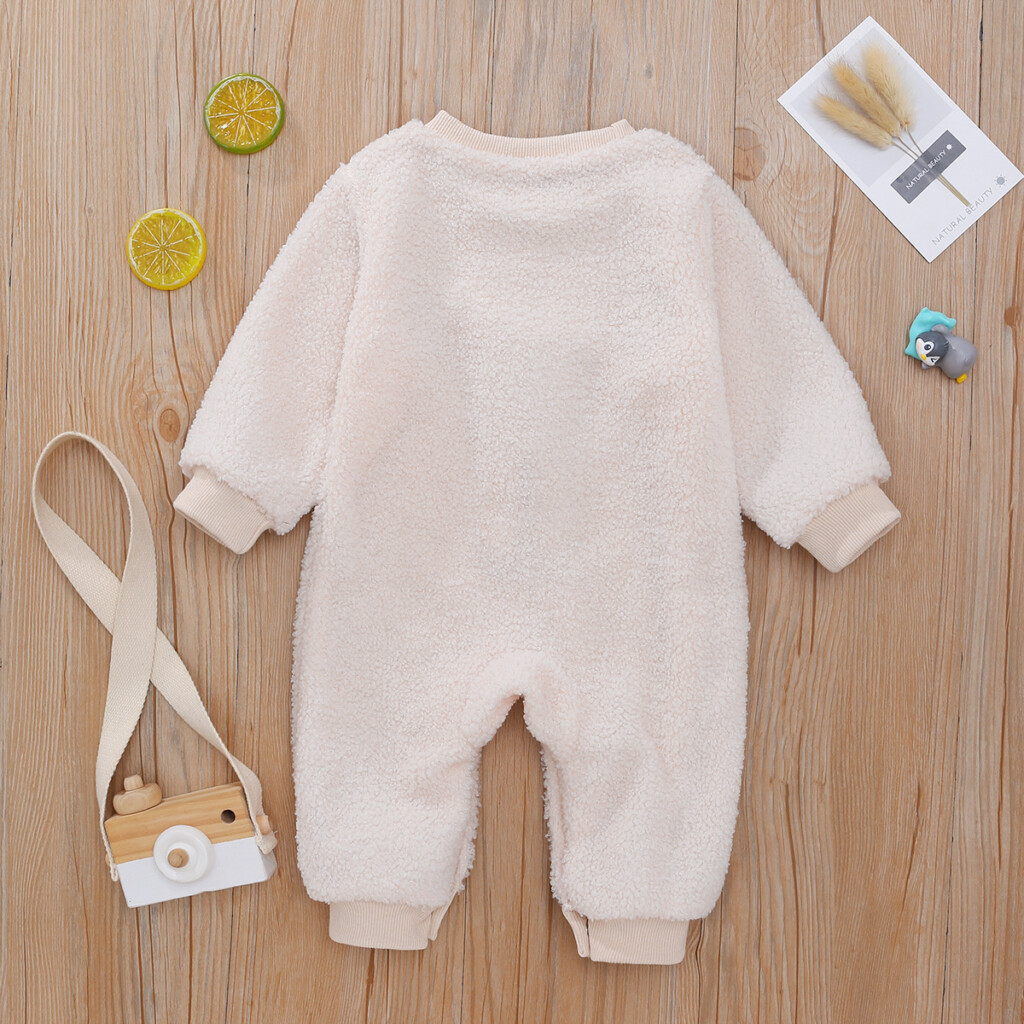 Infant Brown White Two-tone Bear Printed - Image 3