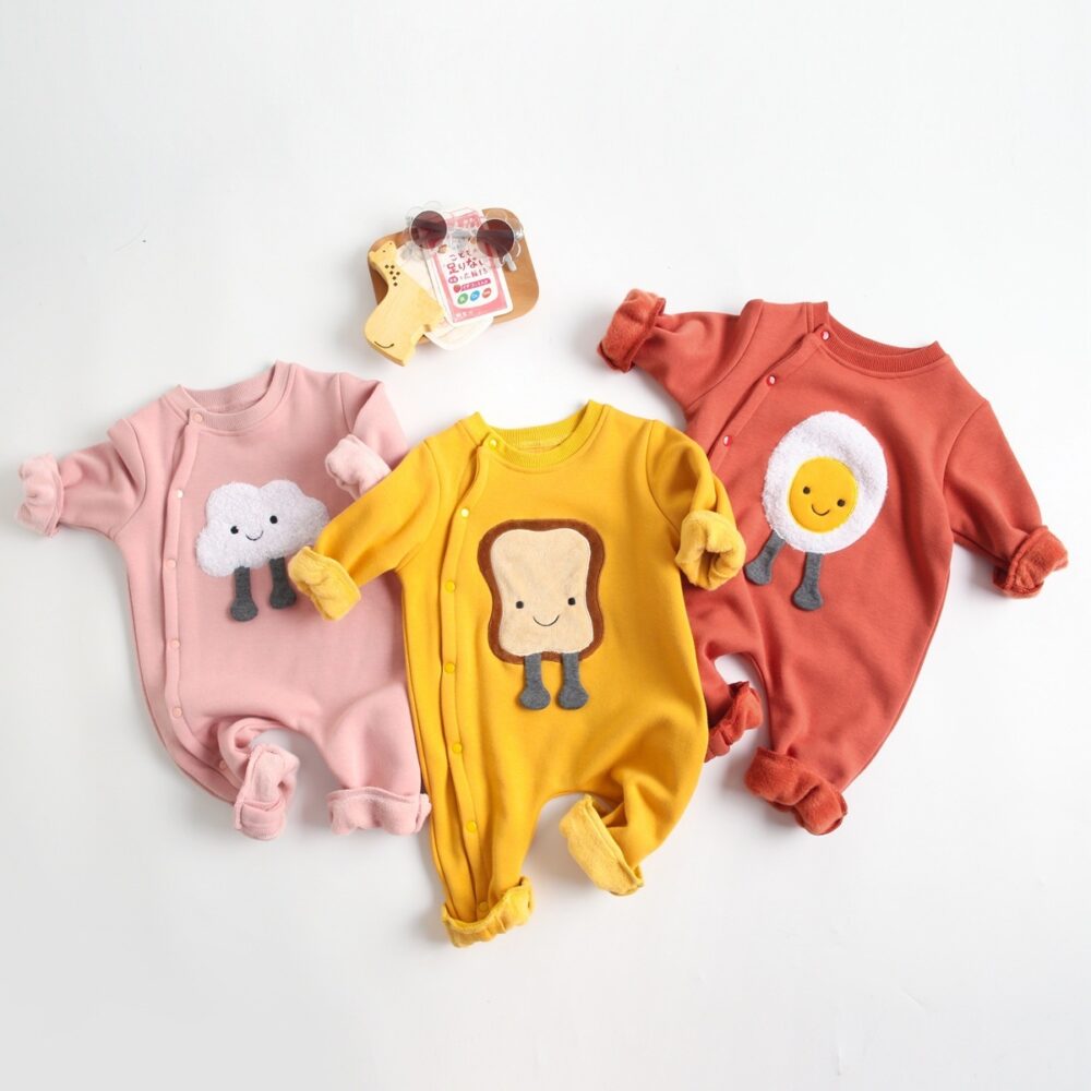 Baby Jumpsuit And Cartoon