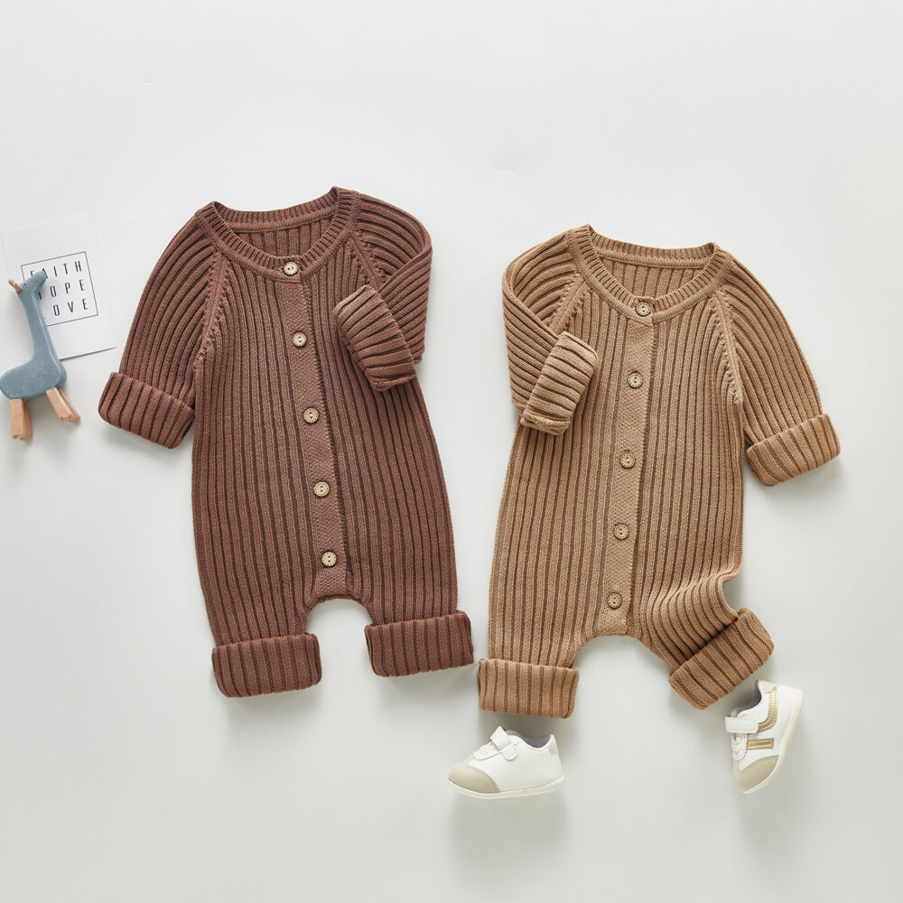 And Baby Long-sleeved Knitted