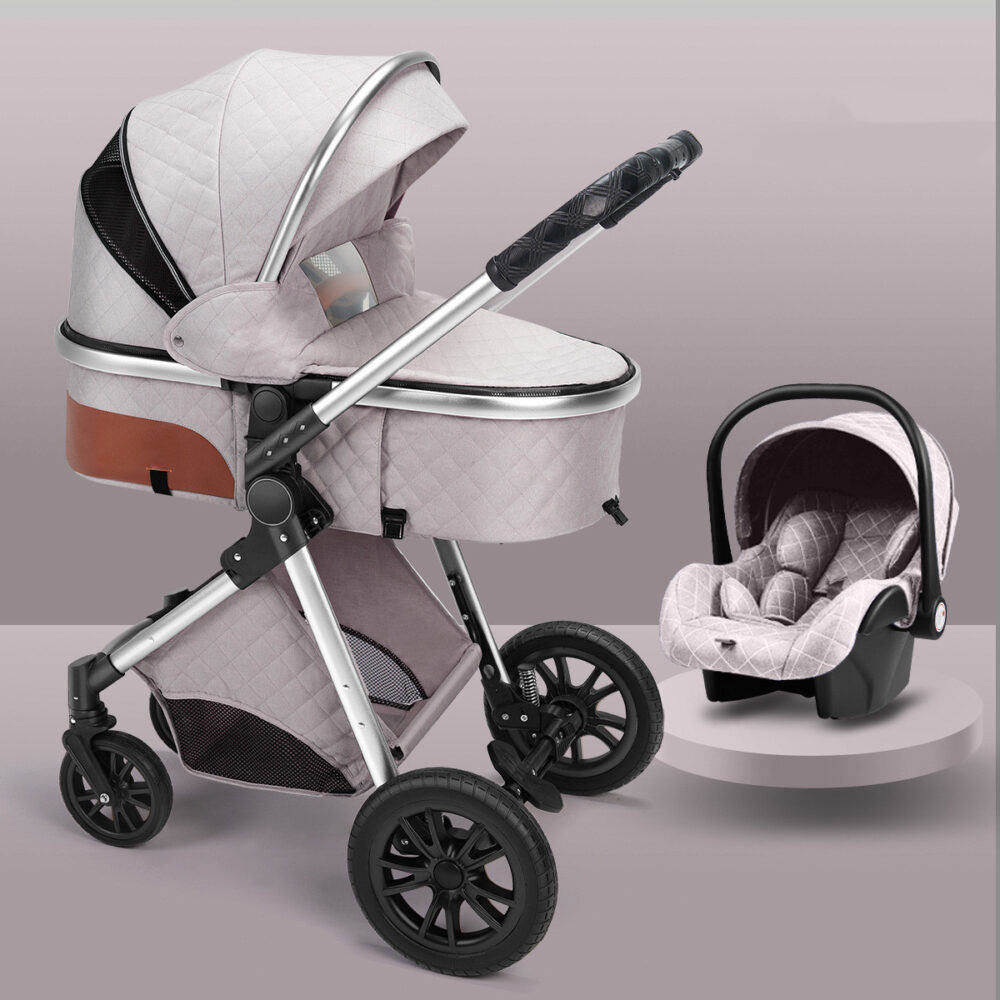 Ultra-Lightweight 2-in-1 Baby Stroller – Foldable, - Image 7