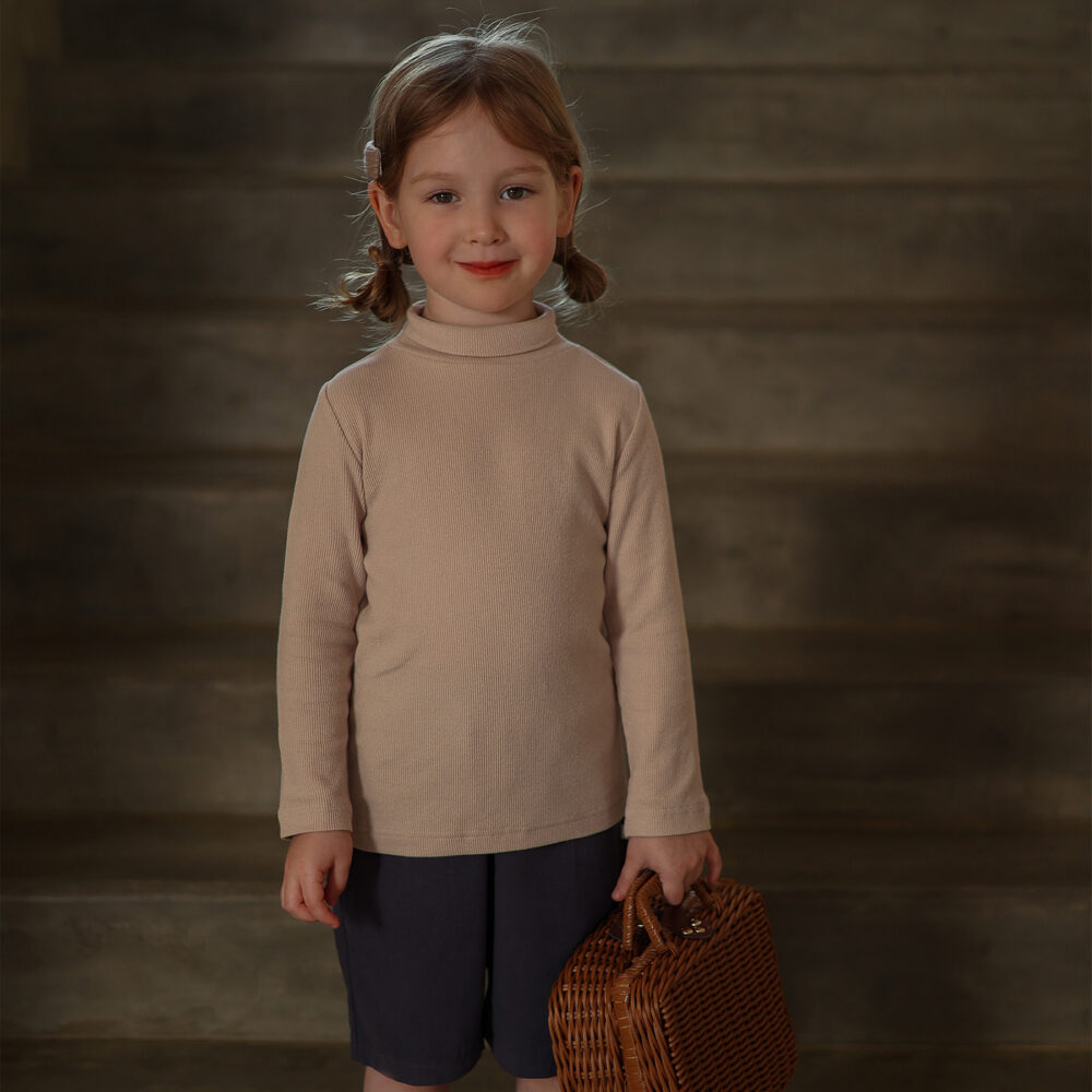 Girls' Half Turtleneck Base Long Sleeve - Image 7