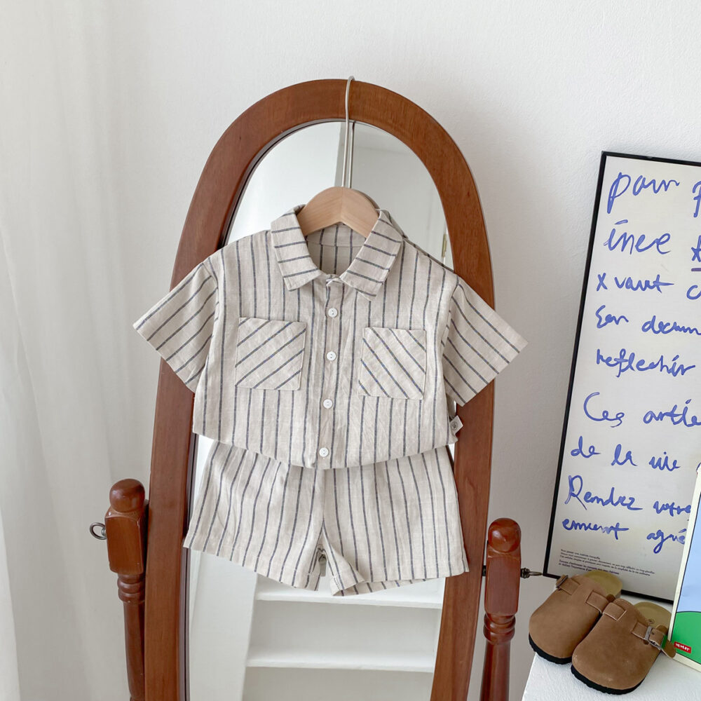 Infant Casual Short Sleeve Suit - Image 2