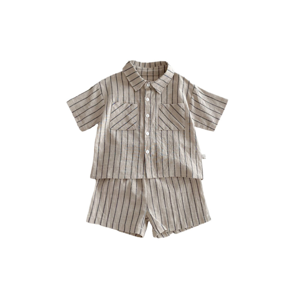 Infant Casual Short Sleeve Suit - Image 5