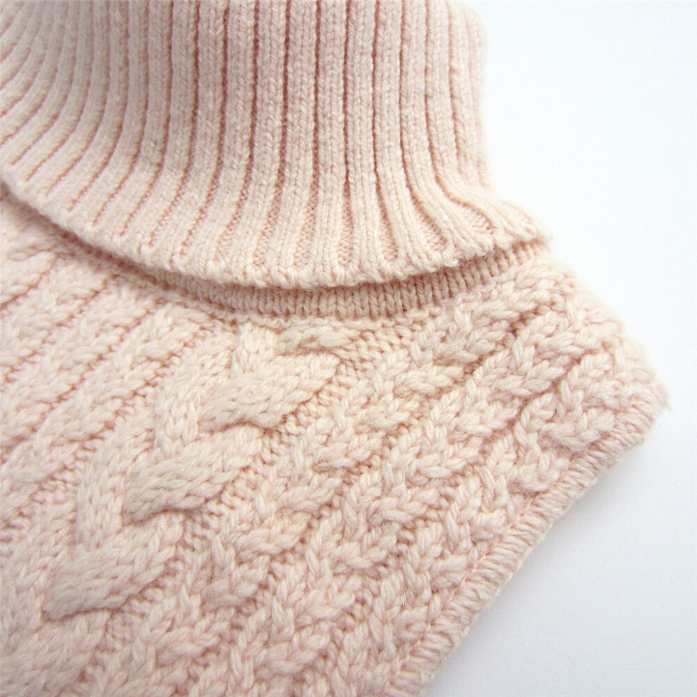 Fashion Children's Pullover Warm High-neck Knitted - Image 8