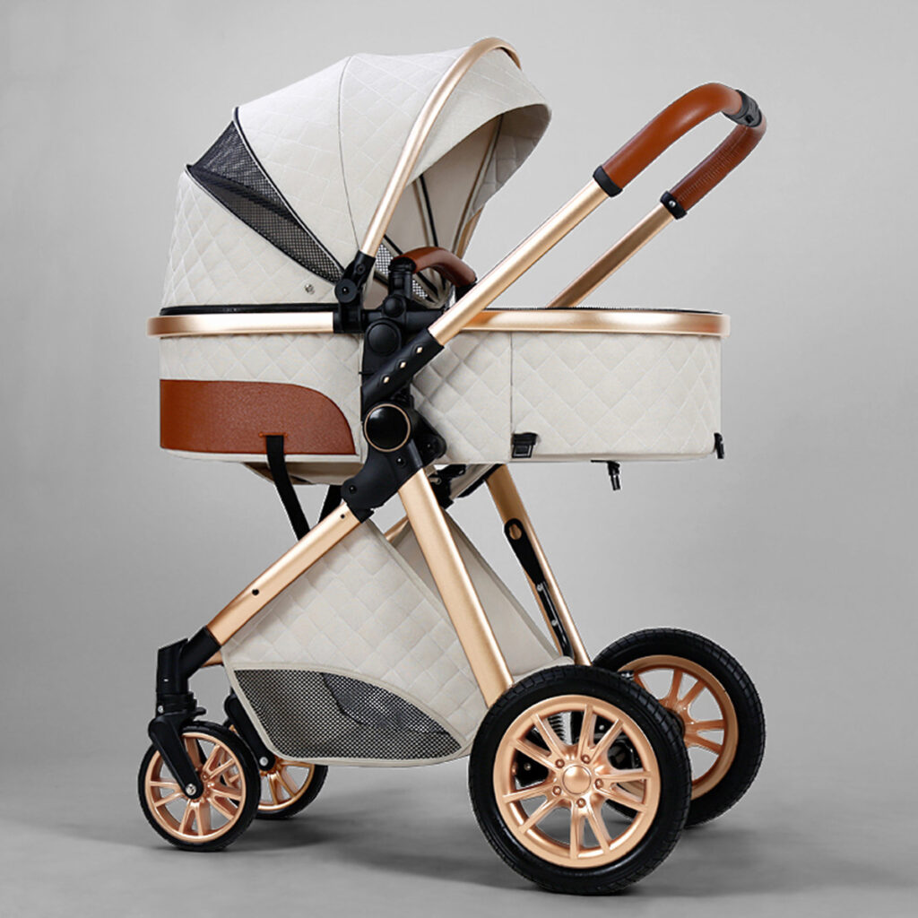 Ultra-Lightweight 2-in-1 Baby Stroller – Foldable, - Image 2