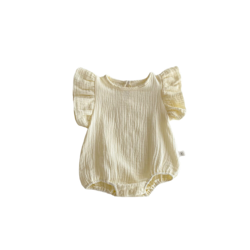 Baby Cotton Yarn Breathable Overalls Female - Image 5