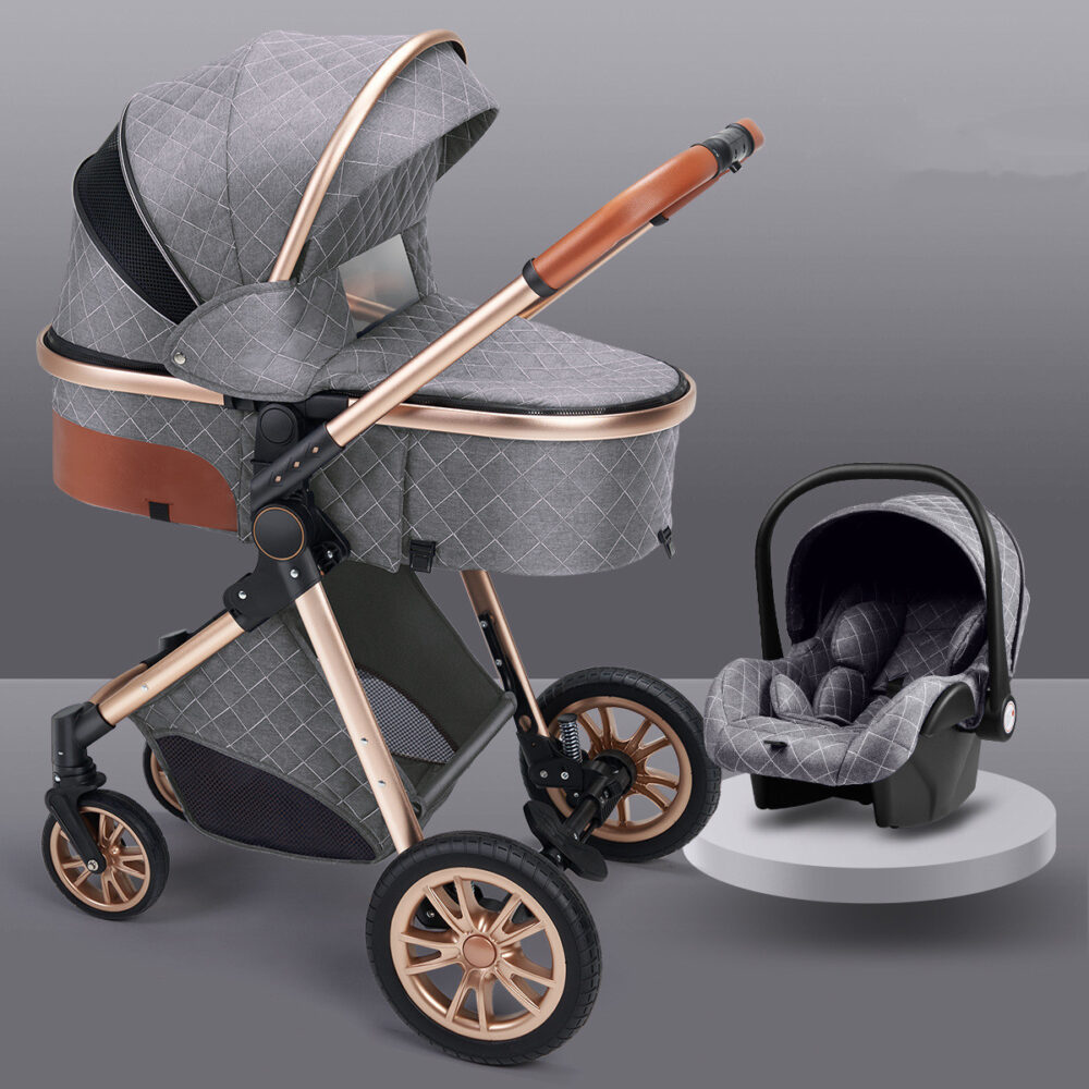 Ultra-Lightweight 2-in-1 Baby Stroller – Foldable, - Image 3