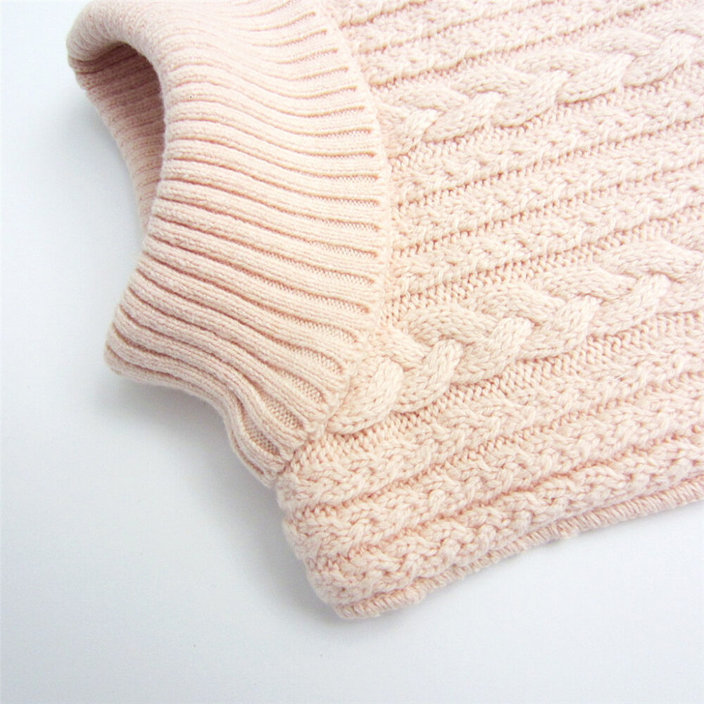 Fashion Children's Pullover Warm High-neck Knitted - Image 7