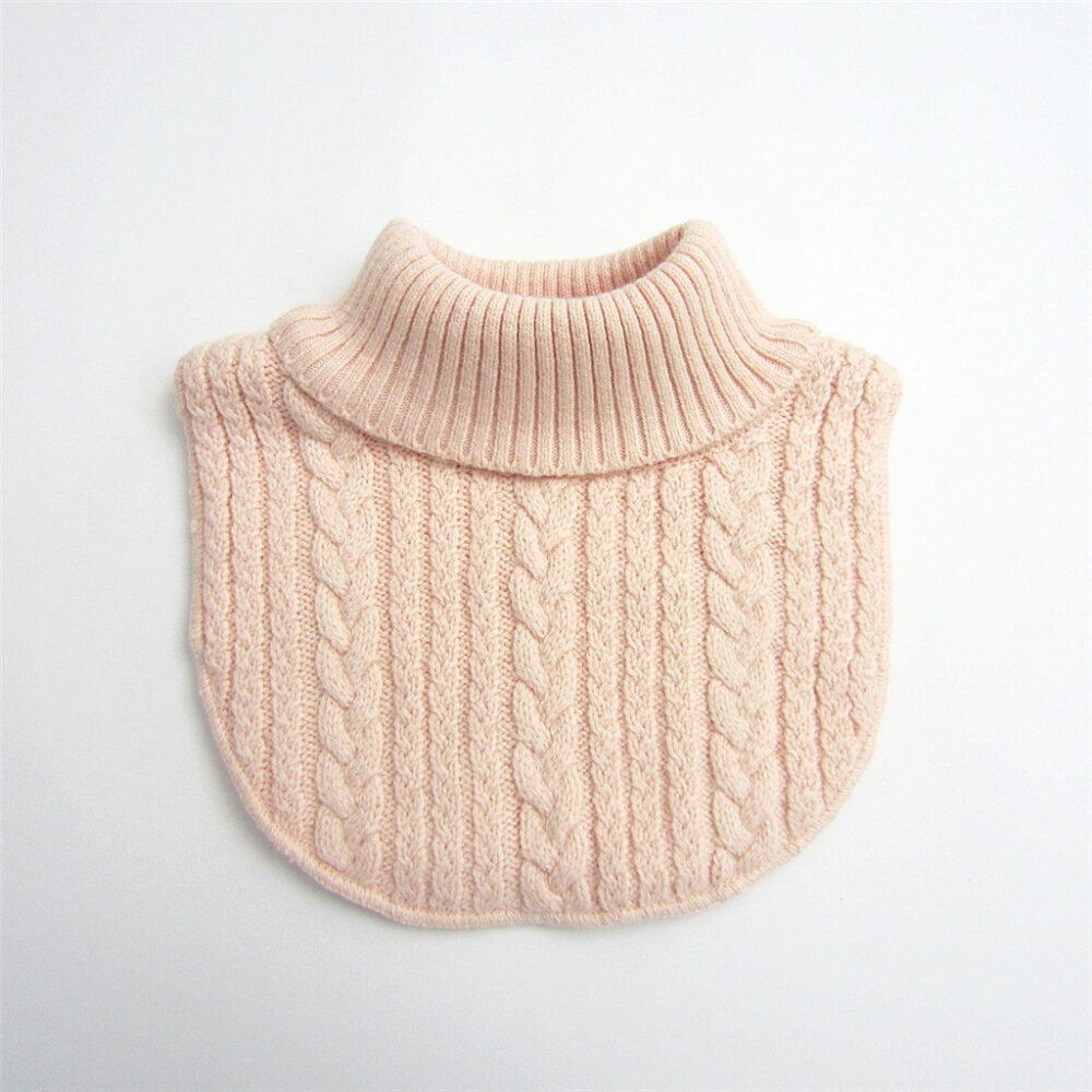 Fashion Children's Pullover Warm High-neck Knitted - Image 9