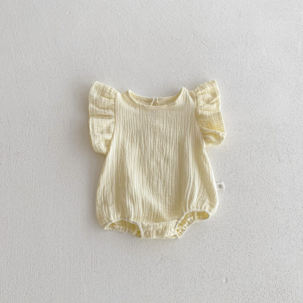 Baby Cotton Yarn Breathable Overalls Female - Image 6