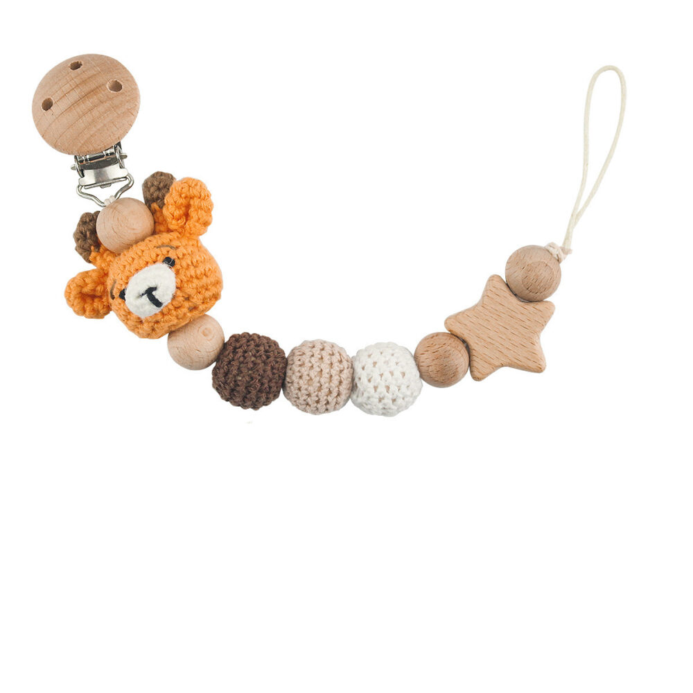 Cartoon Animal DIY Pacifier Chain Baby - Image 9