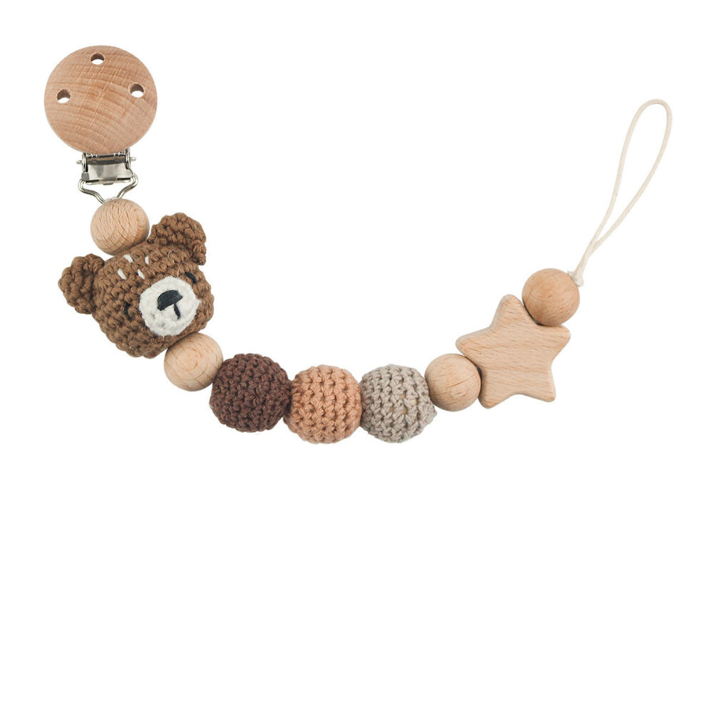 Cartoon Animal DIY Pacifier Chain Baby - Image 4