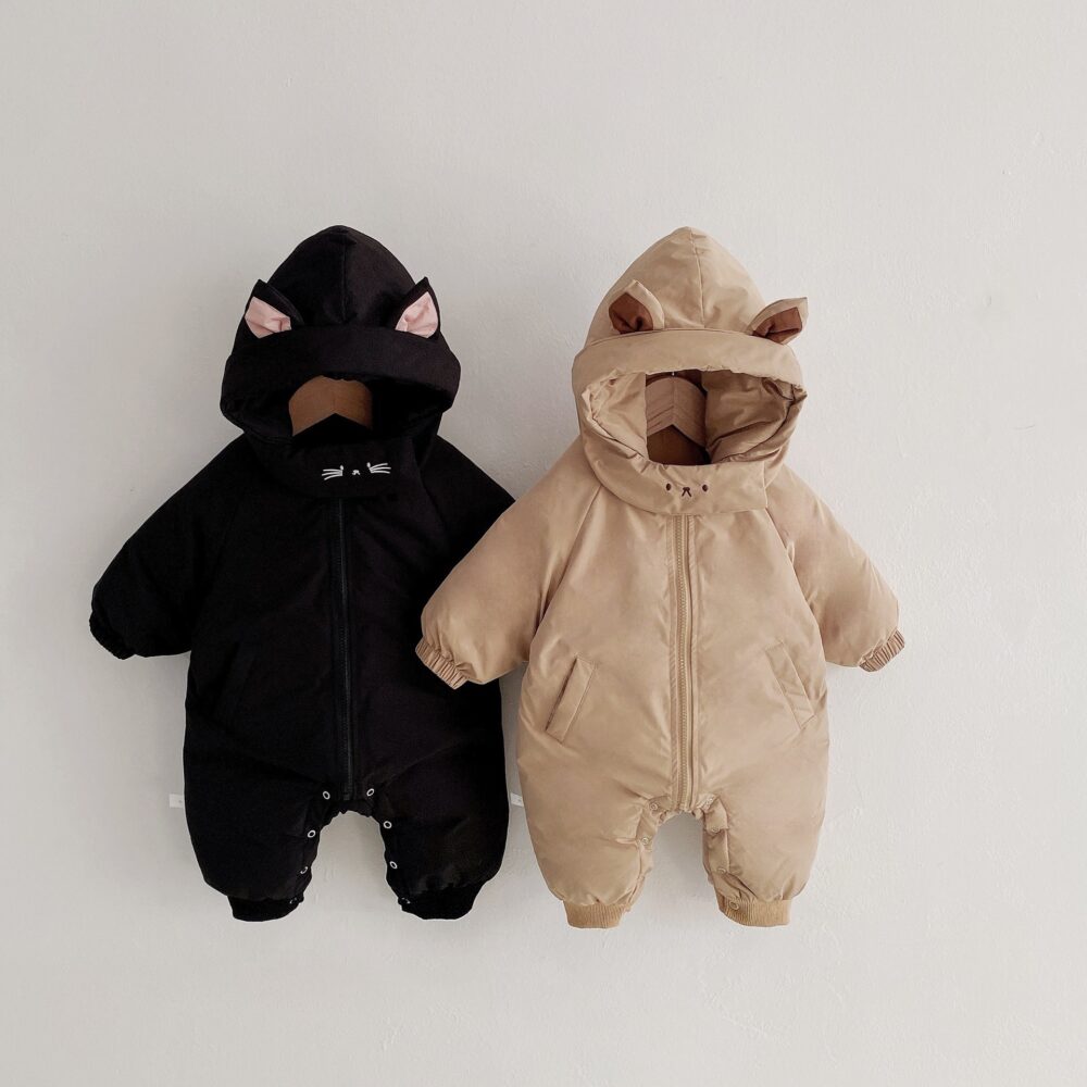 Baby Jumpsuit Baby Thick Clothes