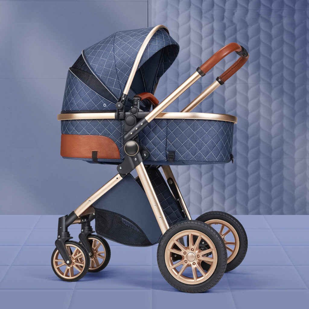 Ultra-Lightweight 2-in-1 Baby Stroller – Foldable, - Image 4