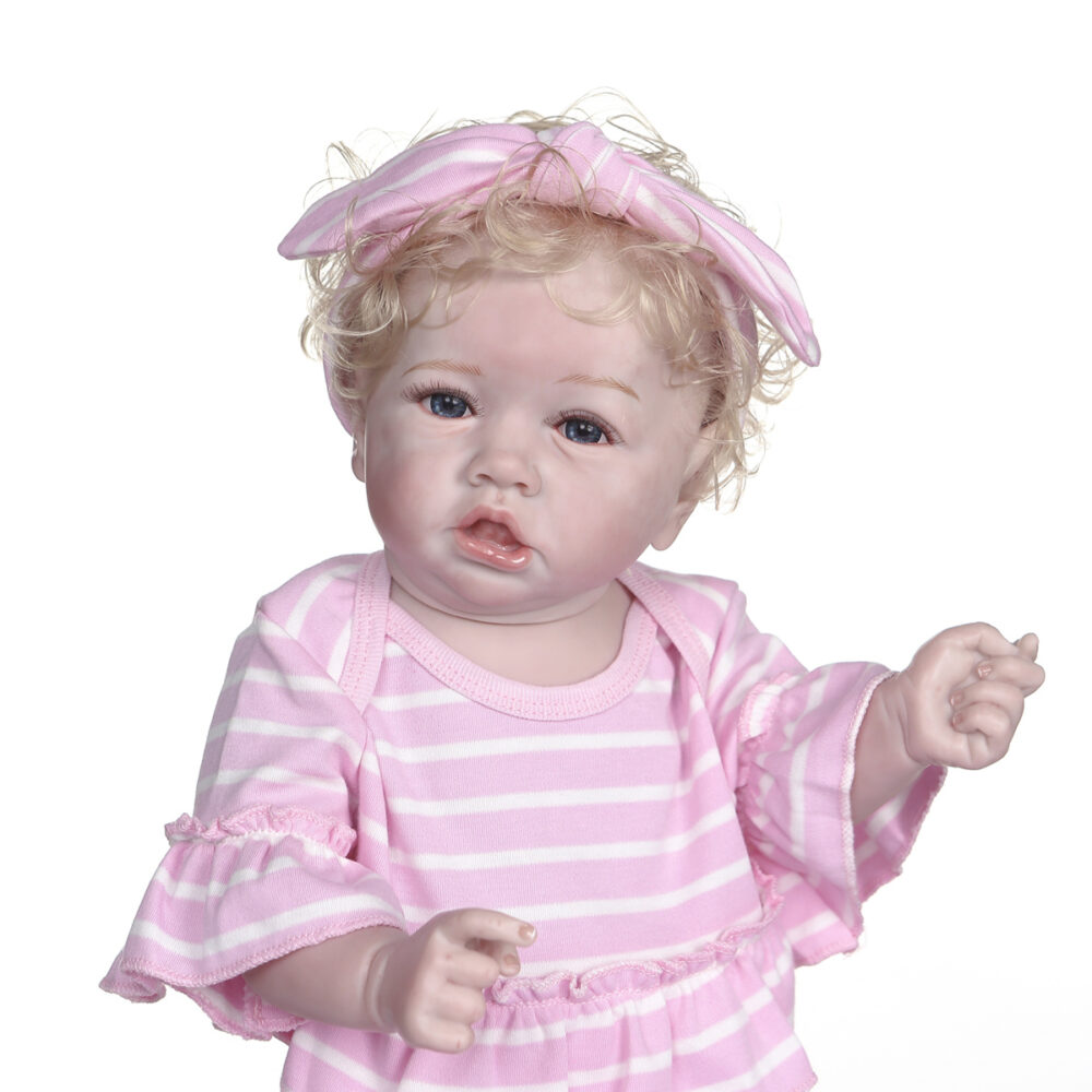 Reborn Toddler Full Body Silicone Reborn Toddler Full Body Silicone Simulation Doll Saskia - Image 2