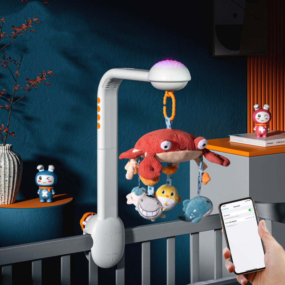 Baby Bed Bell Plush Toy Projection - Image 5